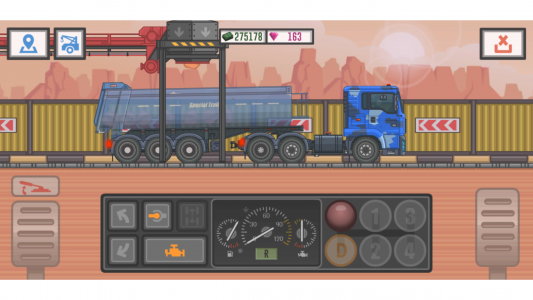 اسکرین شات بازی Trucker and Trucks 2