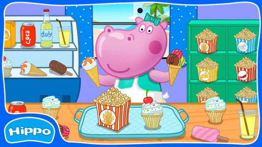 اسکرین شات بازی Cafe Hippo: Kids cooking game 4