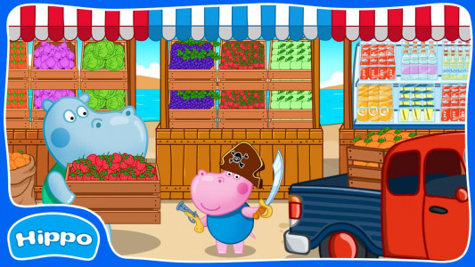 اسکرین شات بازی Cafe Hippo: Kids cooking game 6