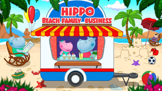 اسکرین شات بازی Cafe Hippo: Kids cooking game 1