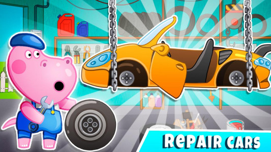 اسکرین شات بازی Hippo Master: Help for Repair 2