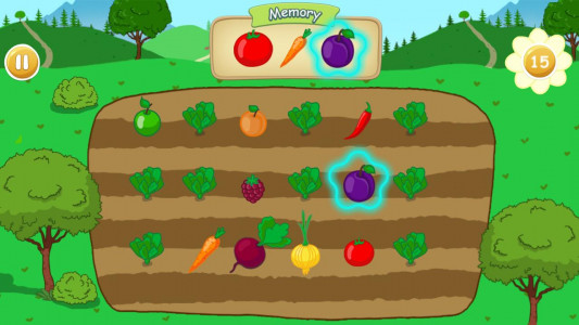 اسکرین شات بازی Kids farm. Village garden 3