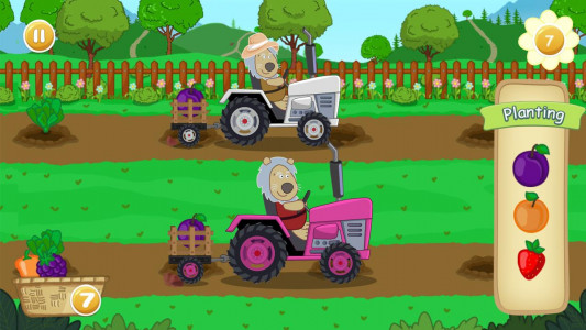 اسکرین شات بازی Kids farm. Village garden 4