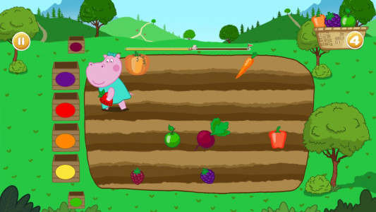 اسکرین شات بازی Kids farm. Village garden 6