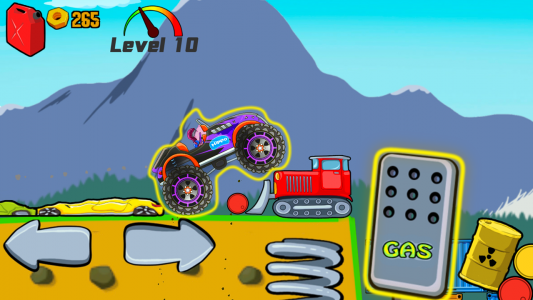 اسکرین شات بازی Kids Monster Truck Racing Game 6