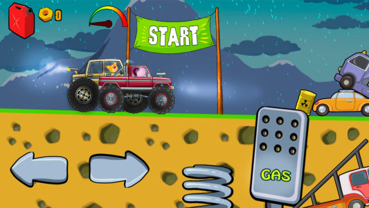 اسکرین شات 1 بازی Kids Monster Truck