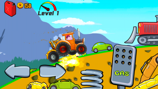 اسکرین شات بازی Kids Monster Truck Racing Game 3