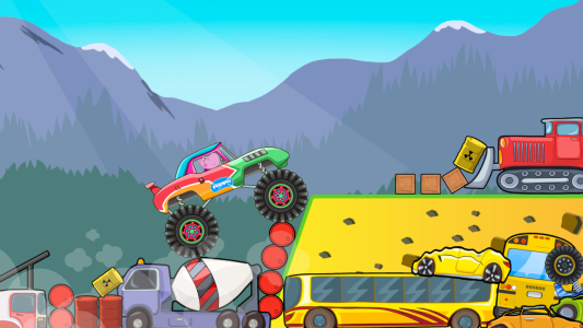 اسکرین شات 2 بازی Kids Monster Truck