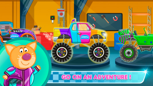 اسکرین شات بازی Kids Monster Truck Racing Game 4