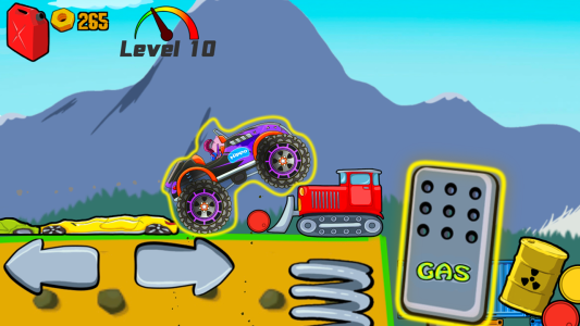 اسکرین شات 6 بازی Kids Monster Truck