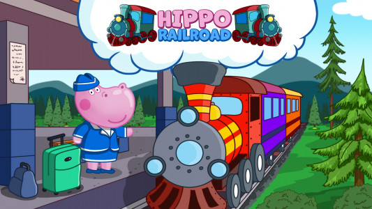 اسکرین شات بازی Hippo: Railway Station 1