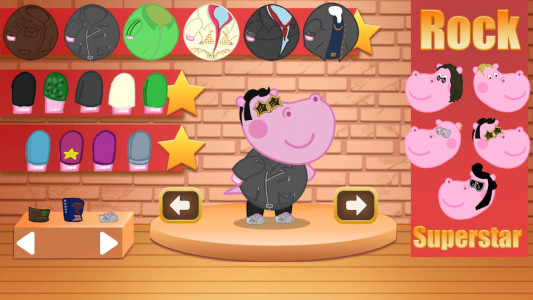 اسکرین شات بازی Queen Party Hippo: Music Games 3