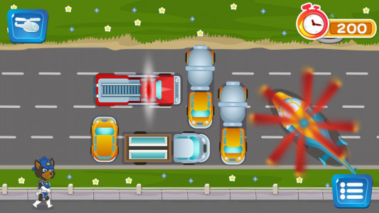اسکرین شات 3 بازی Puppy Patrol: Car Traffic