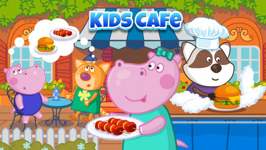 اسکرین شات بازی Kids cafe. Funny kitchen game 2
