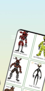 اسکرین شات 3 بازی How to draw fnafss