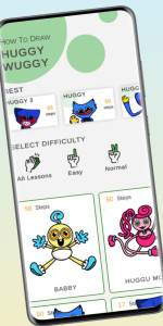 اسکرین شات 1 بازی How to draw Hugua