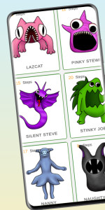 اسکرین شات 2 بازی How to draw garten  banbam