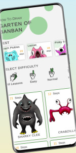 اسکرین شات 1 بازی How to draw garten  banbam