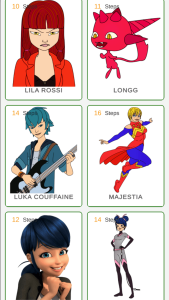 اسکرین شات 7 بازی How to draw Lady