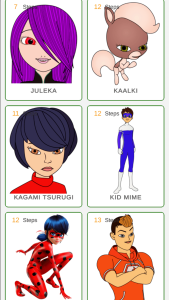 اسکرین شات 6 بازی How to draw Lady