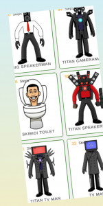اسکرین شات 7 بازی How to draw skibibbb