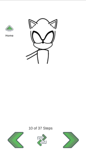 اسکرین شات 4 بازی How to draw sonik characters