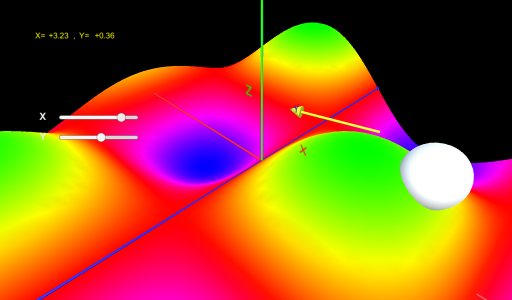 اسکرین شات برنامه مفاهیم ریاضی در فضای 3 بعدی 3