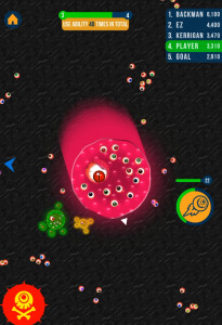 اسکرین شات بازی Alien Blob io 2