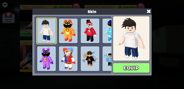 اسکرین شات 6 بازی Parkour Master: Escape Game