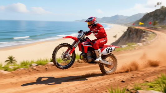 اسکرین شات 6 بازی Motocross Dirt Bike Simulator