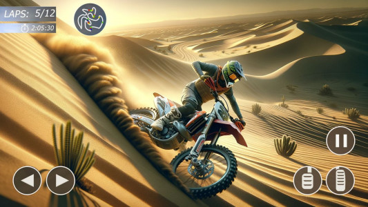 اسکرین شات بازی MX Bikes: Motocross Dirt bikes 7