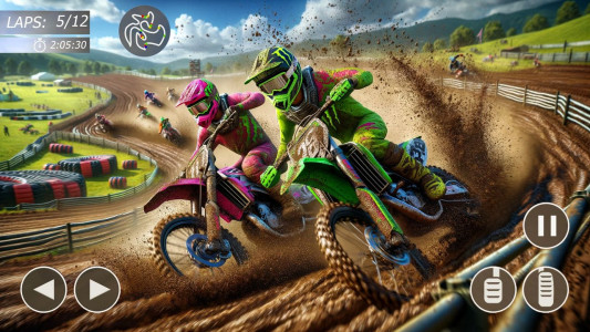 اسکرین شات بازی MX Bikes: Motocross Dirt bikes 6