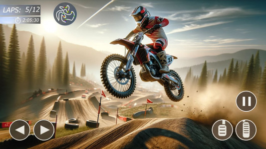 اسکرین شات بازی MX Bikes: Motocross Dirt bikes 1