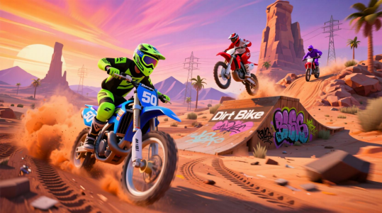 اسکرین شات 5 بازی Motocross Dirt Bike Simulator