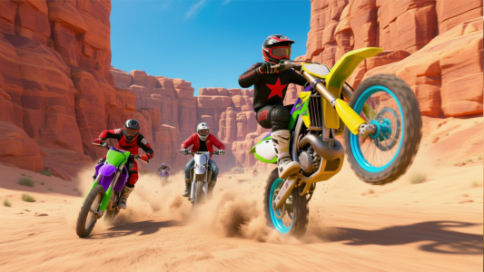 اسکرین شات 7 بازی Motocross Dirt Bike Simulator