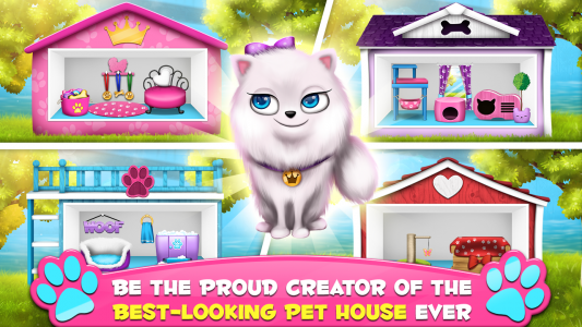 اسکرین شات برنامه Pet House Decoration Games 2