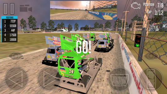 اسکرین شات بازی Full Contact Teams Racing 6