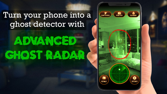 اسکرین شات برنامه Ghost Detector Pro Radar 1