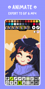 اسکرین شات 2 برنامه Pixel Studio: pixel art editor