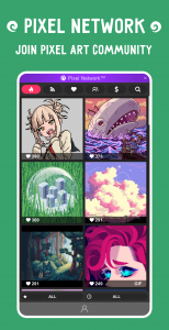 اسکرین شات 4 برنامه Pixel Studio: pixel art editor