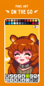 اسکرین شات 1 برنامه Pixel Studio: pixel art editor