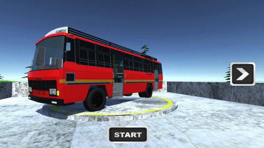 اسکرین شات بازی Extreme Off Road Bus Simulator 3