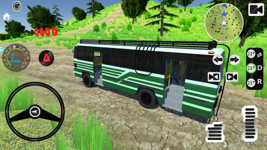 اسکرین شات بازی Extreme Off Road Bus Simulator 4