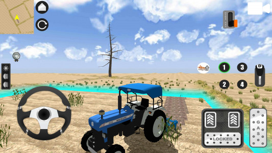 اسکرین شات بازی Indian Tractor Simulator 8