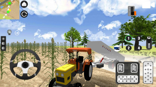 اسکرین شات بازی Indian Tractor Simulator 1