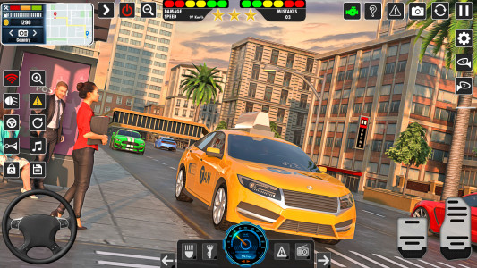 اسکرین شات 4 بازی Taxi Simulator 3D: Taxi Games