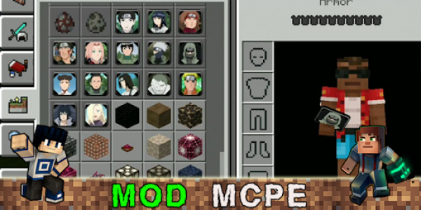 اسکرین شات برنامه Mod Anime Heroes MCPE 8