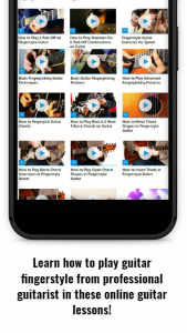 اسکرین شات 2 برنامه Fingerstyle Guitar Guide