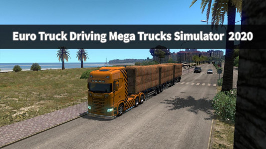 اسکرین شات بازی Euro Truck Driving Mega Trucks 2