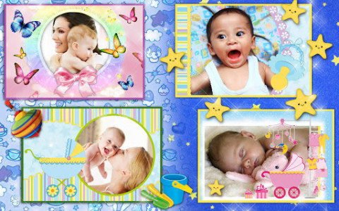 اسکرین شات برنامه Baby Photo Editor 👼 Cute Frames for Pictures 8